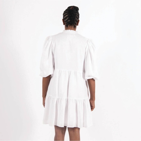 Emily McCarthy Women’s Bright White Frankie Whimsical Dress - Picture 2 of 10